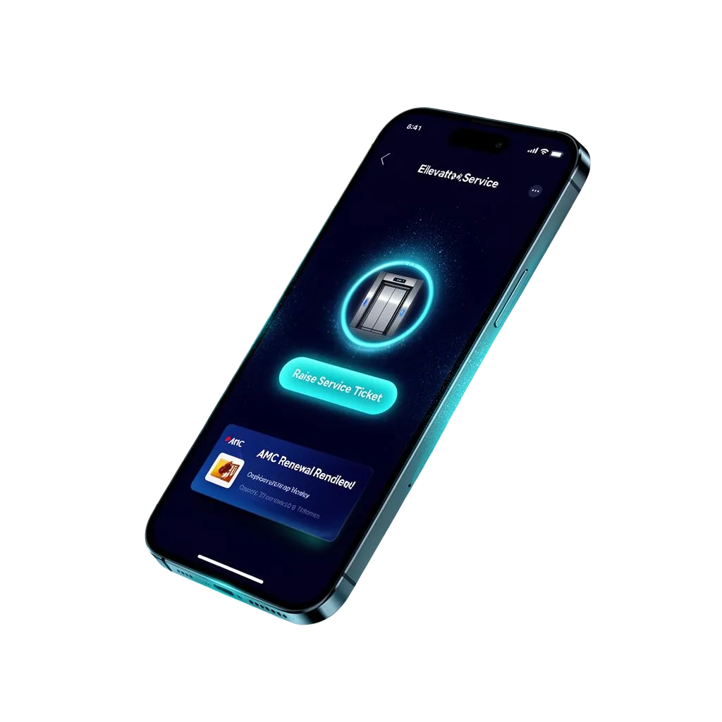 LiftFlow Connect customer app for lift service customers in Erode